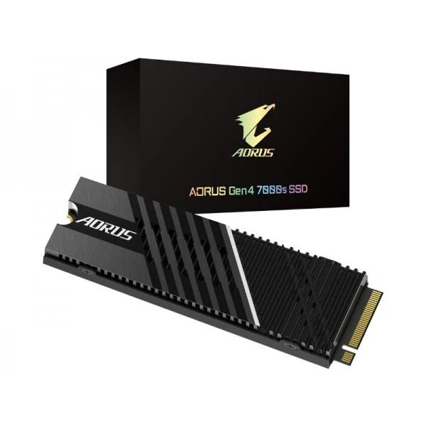 Твердотельный накопитель GigaByte Aorus Gen4 7000s 1Tb GP-AG70S1TB | Компьютеры и офис