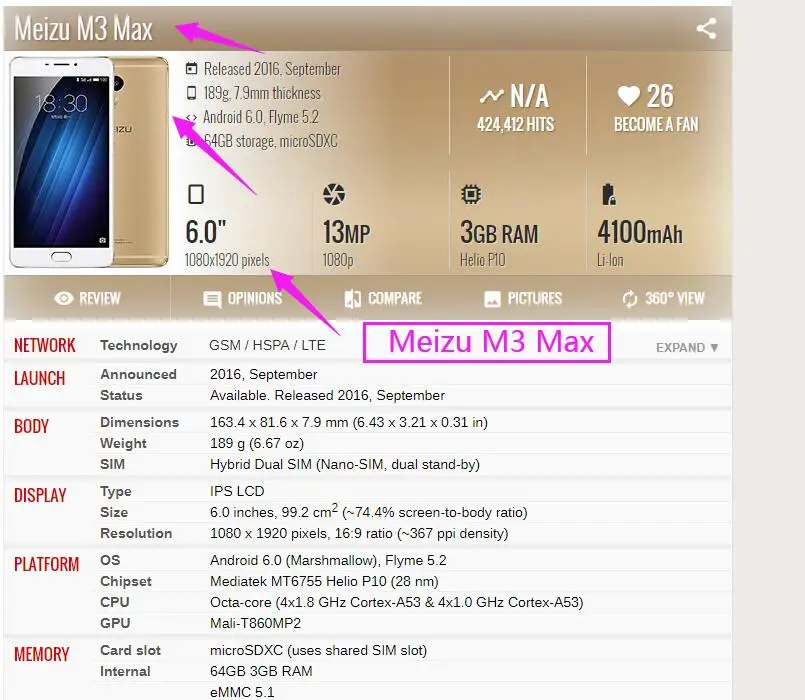 6 0 &quotдля Meizu M3 Max S685H ЖК дисплей Дисплей + кодирующий преобразователь сенсорного