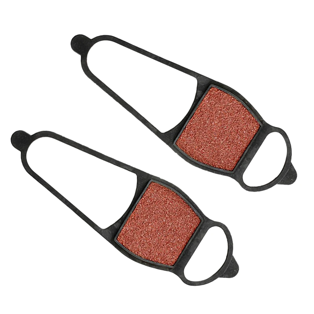 

2x Ice Crampons Anti Slip Snow Grips Camping Walking Cleat