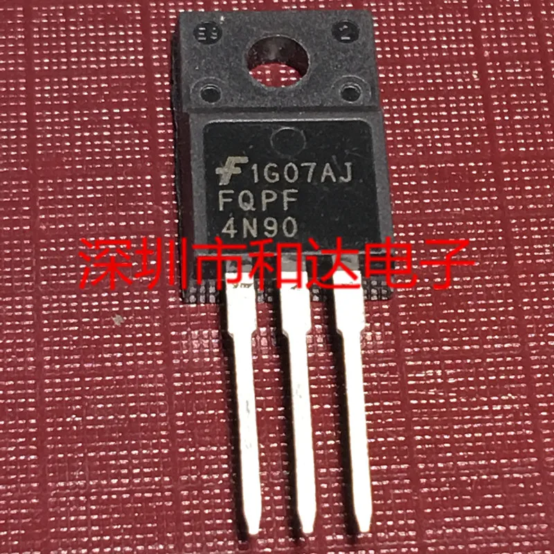

5pcs FQPF4N90 TO-220F 900V 2.5A