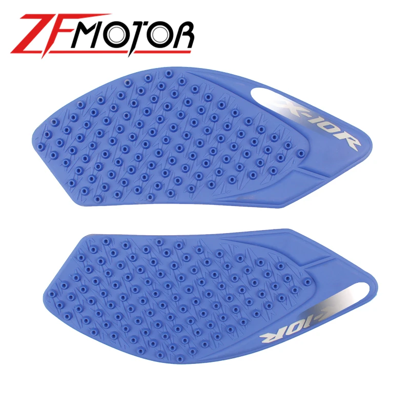 For Kawasaki ZX-10R 2008 2009 2010 ZX10R motorcycle Decal Gas Knee Grip Tank Pad Protector Sticker Side Traction | Автомобили и