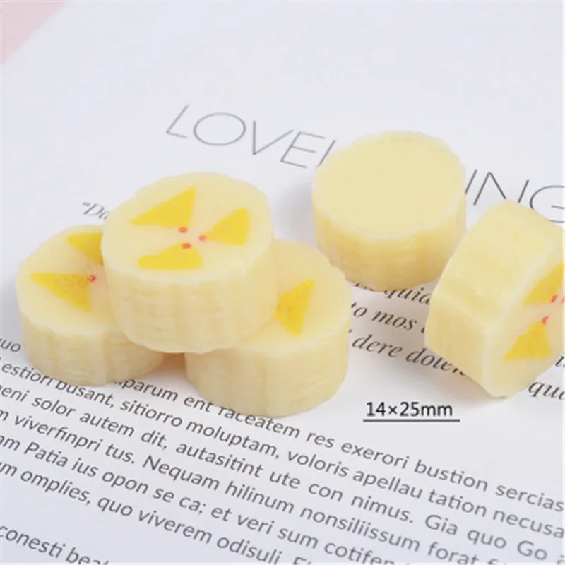 12 шт. имитация фруктов наполнитель для ясной/пушистой грязи коробка популярные