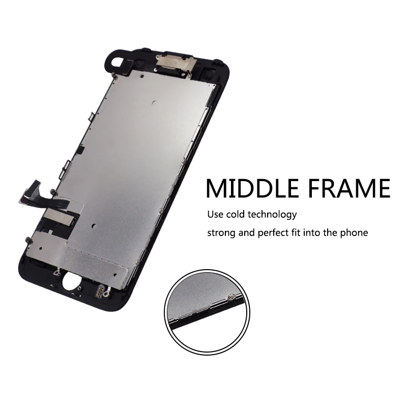 100% протестирован для iPhone 7 8 Plus Полный комплект ЖК дисплей дигитайзер AAA