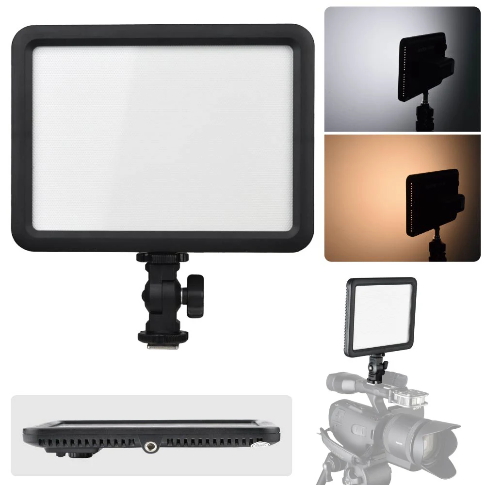 

Godox светодиодный P120C 3300K-5600K Сменные видео светодиодный светильник для Камера видеокамера