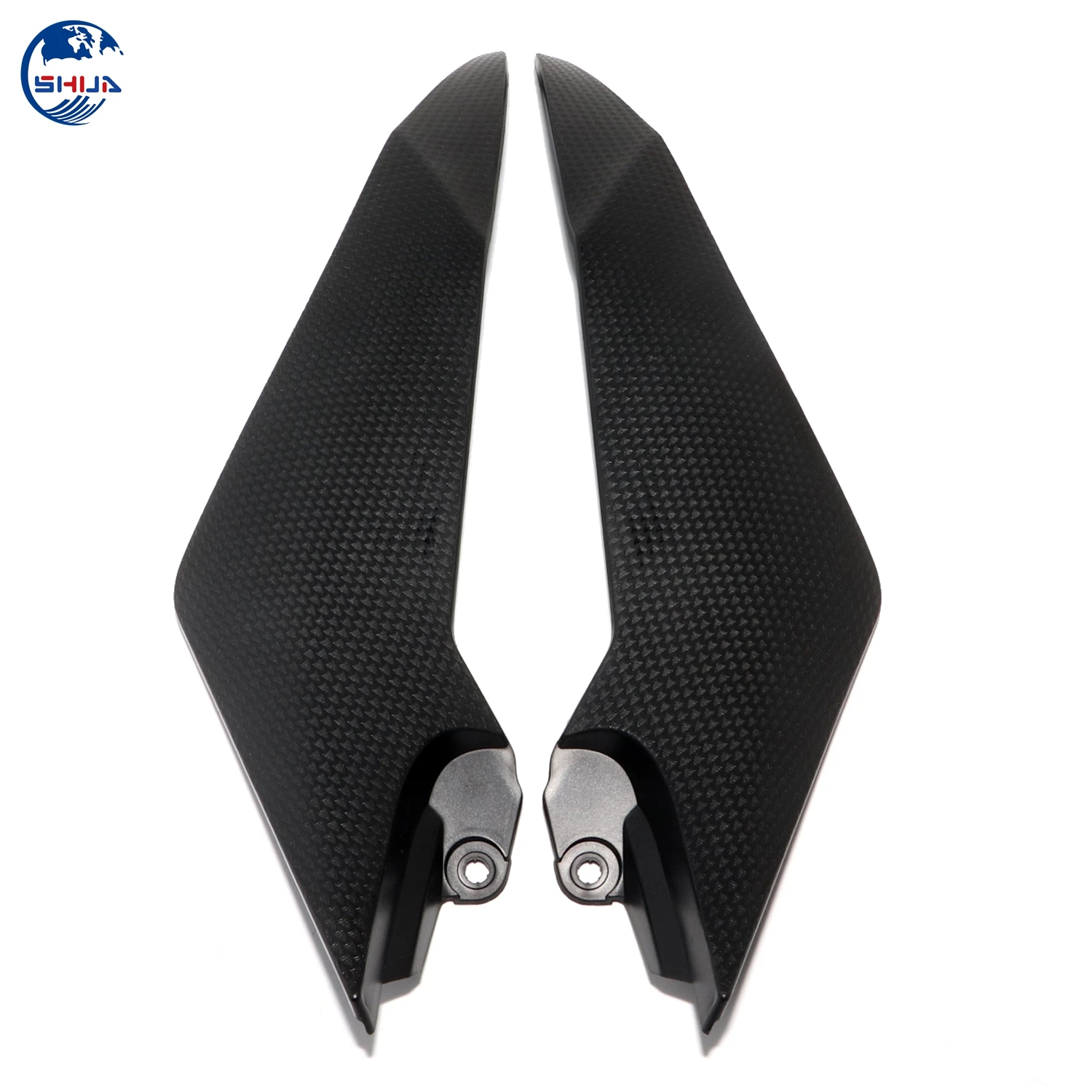 1 пара мотоциклетные черный Бензобак боковой отделкой сетчатой вставкой крышка