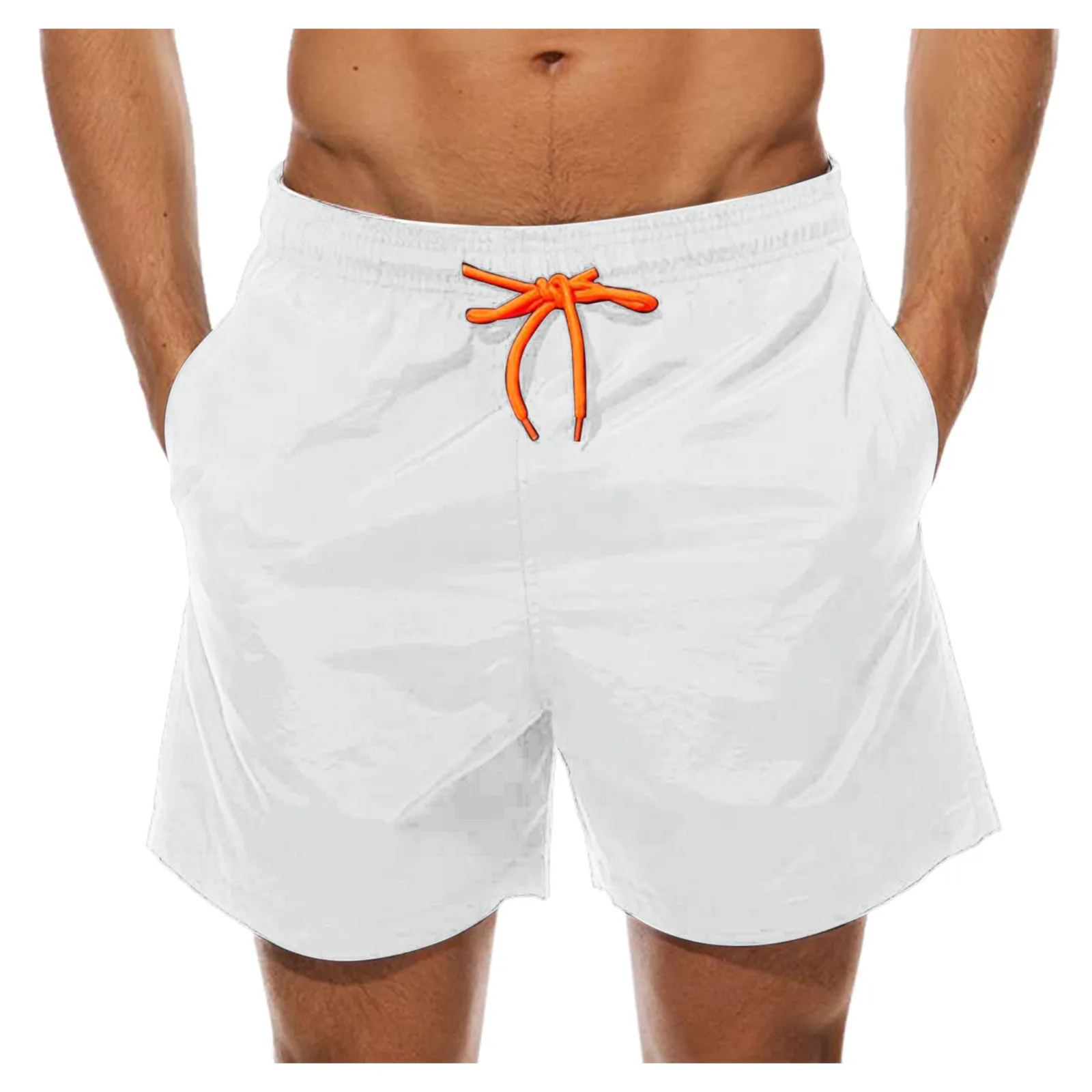 

2021 Men Casual Jogger Loose Pants Fitness Plus Size Trousers Beach Pants Shorts Daily Walking Comfy Short Pants Шорты Мужские
