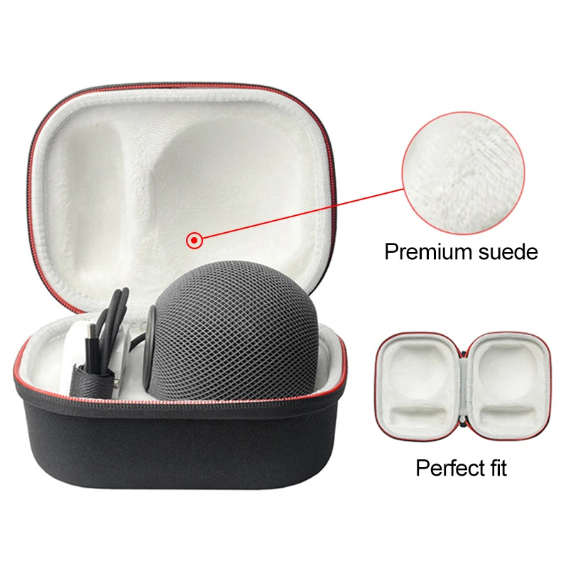 

ZOPRORE New Portable Wireless Bluetooth EVA Speaker Case for Apple HomePod mini Bluetooth Speaker (Only Case)