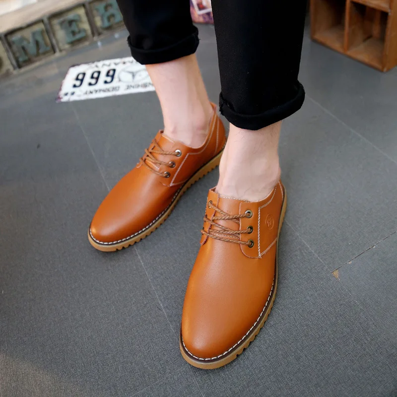 Мужская повседневная обувь горячая Распродажа мужская зимняя из натуральной