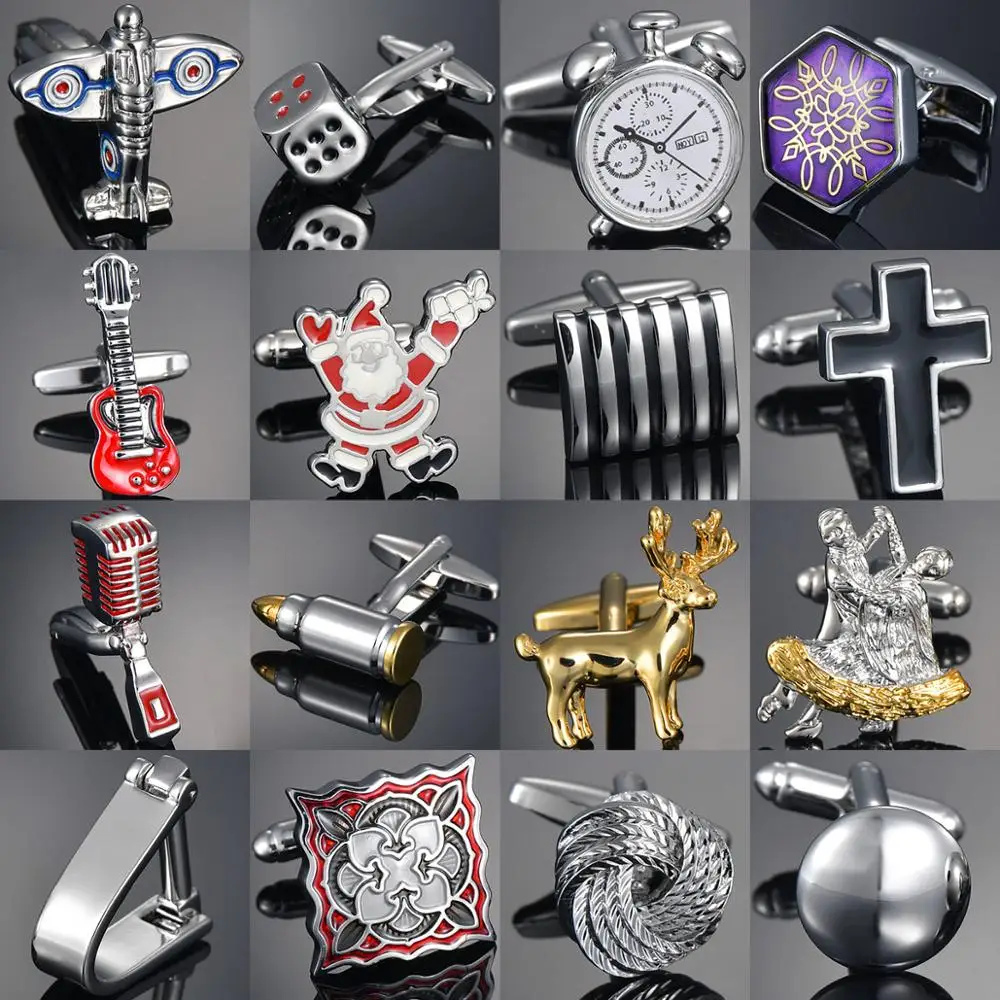 

New high quality Vintage Wave Pattern Cuff Link Retro Exquisite Men's cufflinks round Sleeve Nail hot style Jewelry