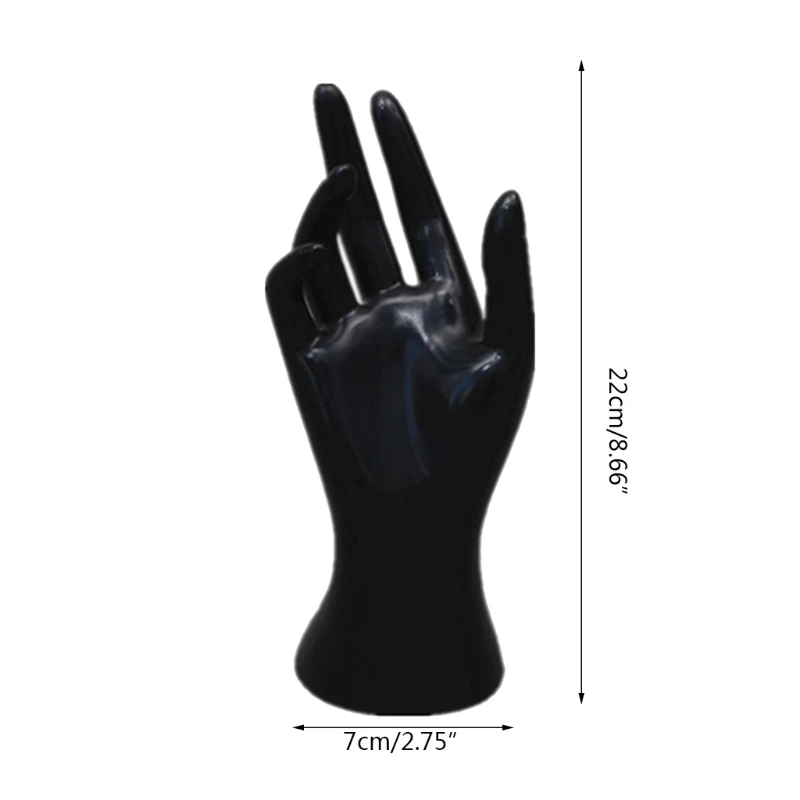 

449C Mannequin Hand Finger Glove Ring Bracelet Bangle Jewelry Display Stand Holder