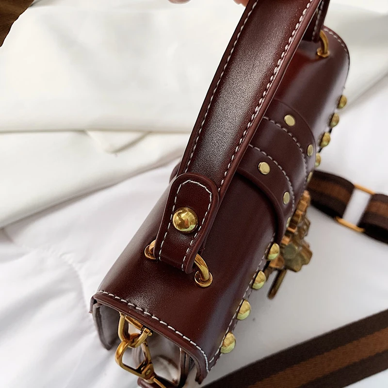 

Women's Designer Luxury Handbag Presbyopic Retro Female Package Bad Bag Fashion Females Crossbody Bag Shoulder Bags for Women