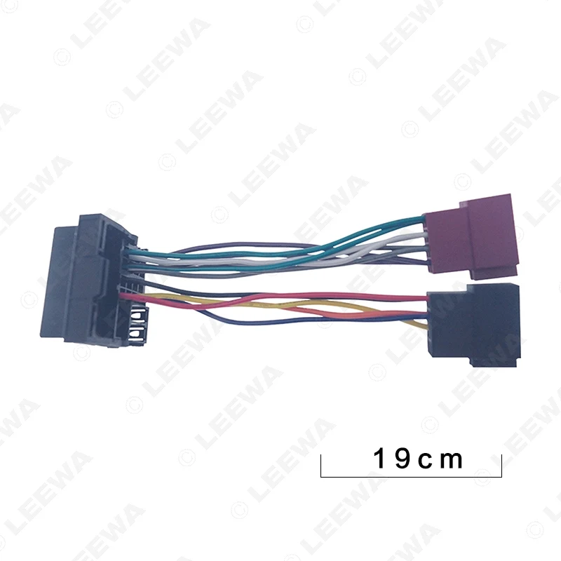 Переходник для автомобильного стерео LEEWA BMW 01-17 Landrover/Rover Mini ISO CD оригинальные