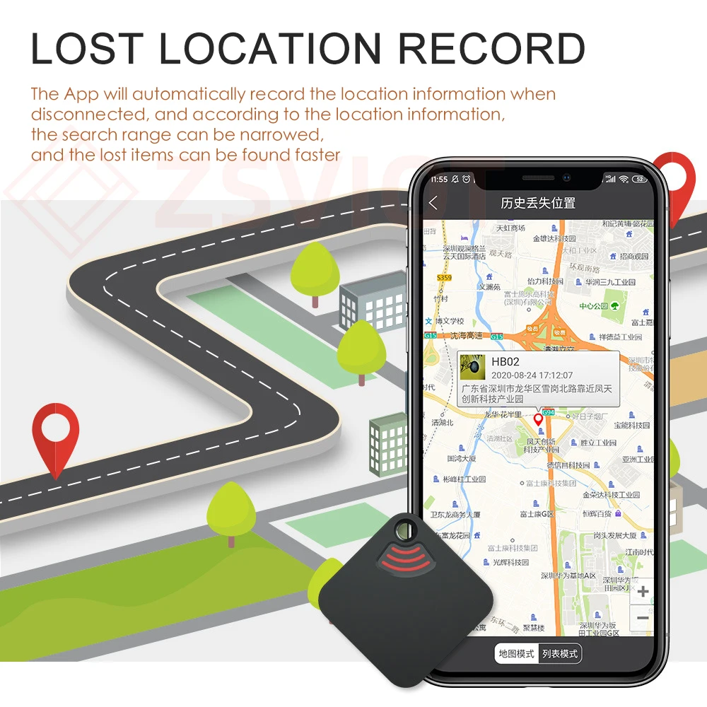 

Tuya APP Anti-lost Alarm Bluetooth Anti-lost Device Smart Finder Alarm Tile Wallet Keys Alarm Locator Realtime Kids Pets