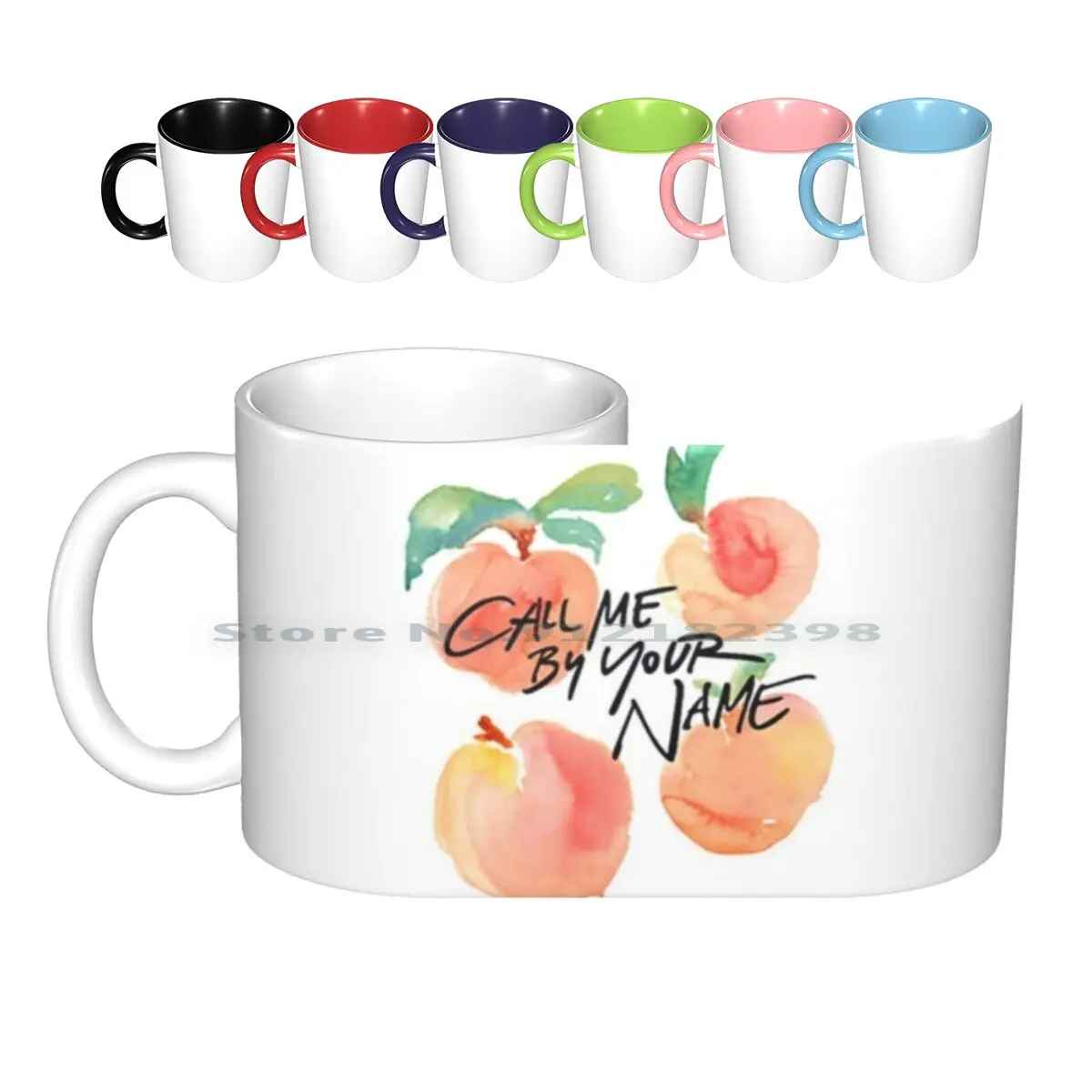 

Кофейные кружки с надписью «Call Me By Your Name»