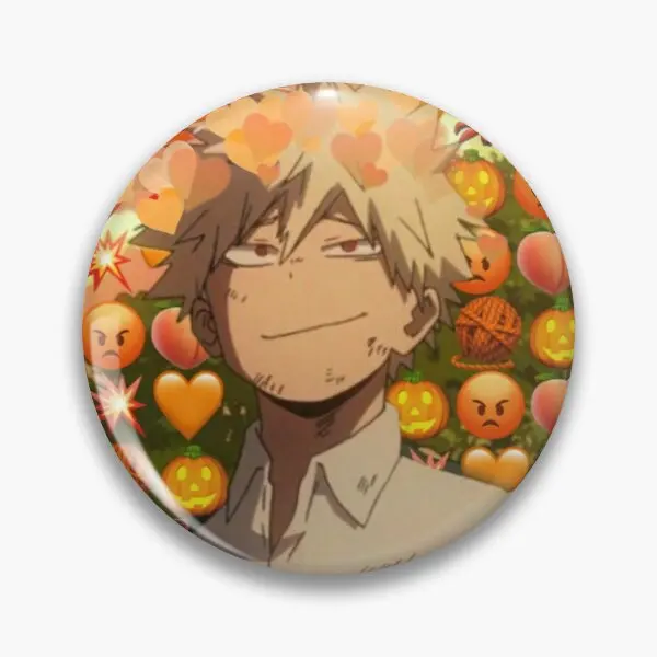 

Декоративная булавка Bakugou для мягкой кнопки, металлический Забавный мультяшный значок для влюбленных, брошь на одежду, воротник, креативная...