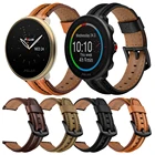Ремешок кожаный для POLAR VANTAGE M2 M, сменный Браслет для часов POLAR IGNITE 2, зернистость X