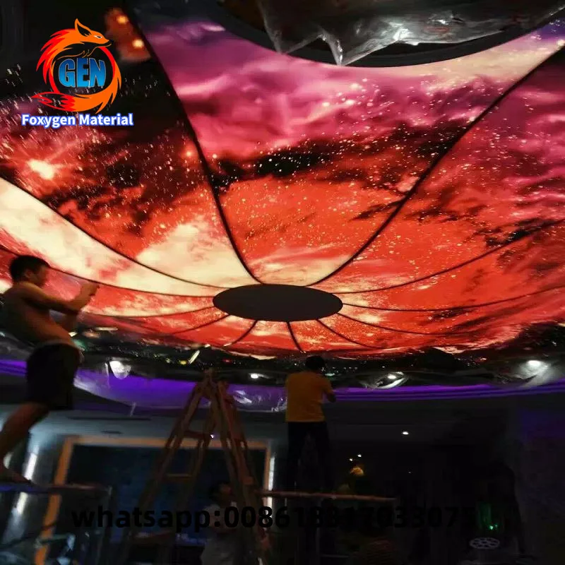 Самая низкая цена горячая Распродажа ПВХ стрейч-пленка для потолка 3d