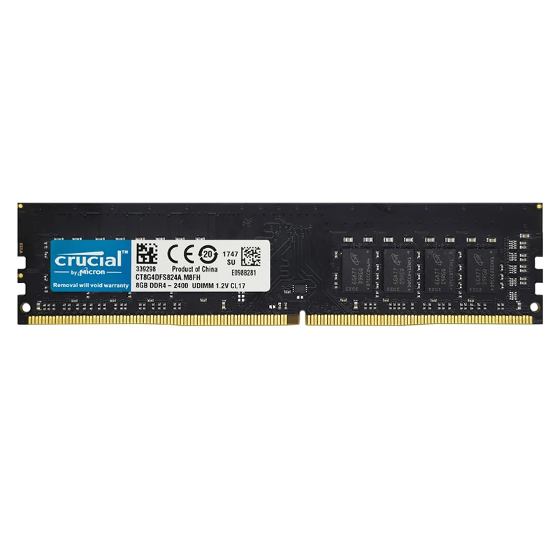 crucial ddr3 ddr4 4gb 16gb ram desktop memory pc3 1333 1600 pc4 2400 2666 memory dimm 32gb memória pc ram ddr4 8gb cruclal free global shipping