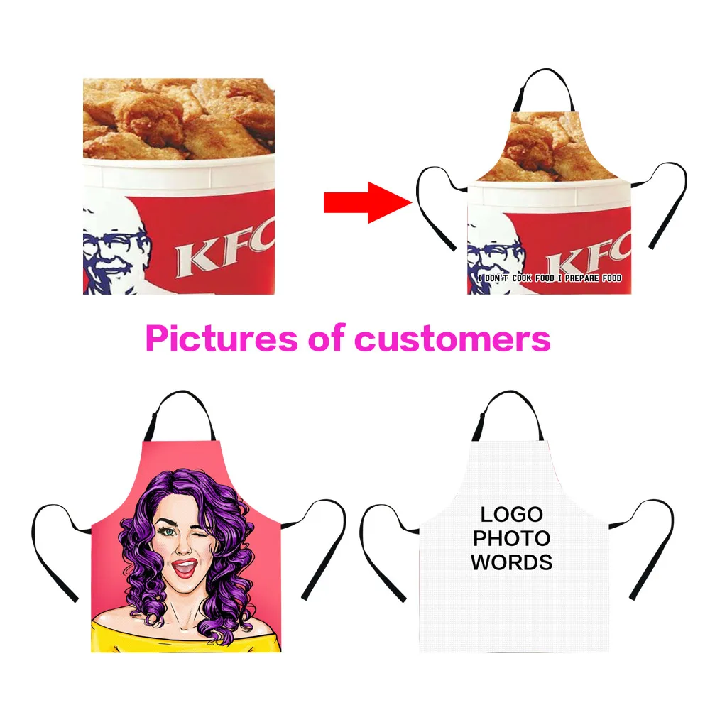 Фартук с принтом лошади для мужчин крутой Регулируемый Кухонный готовки