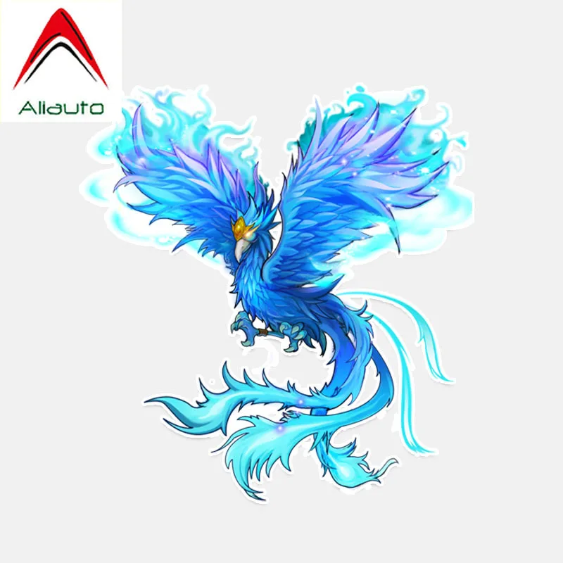 Aliauto персонализированные Мультяшные автомобильные наклейки красивые птицы перо