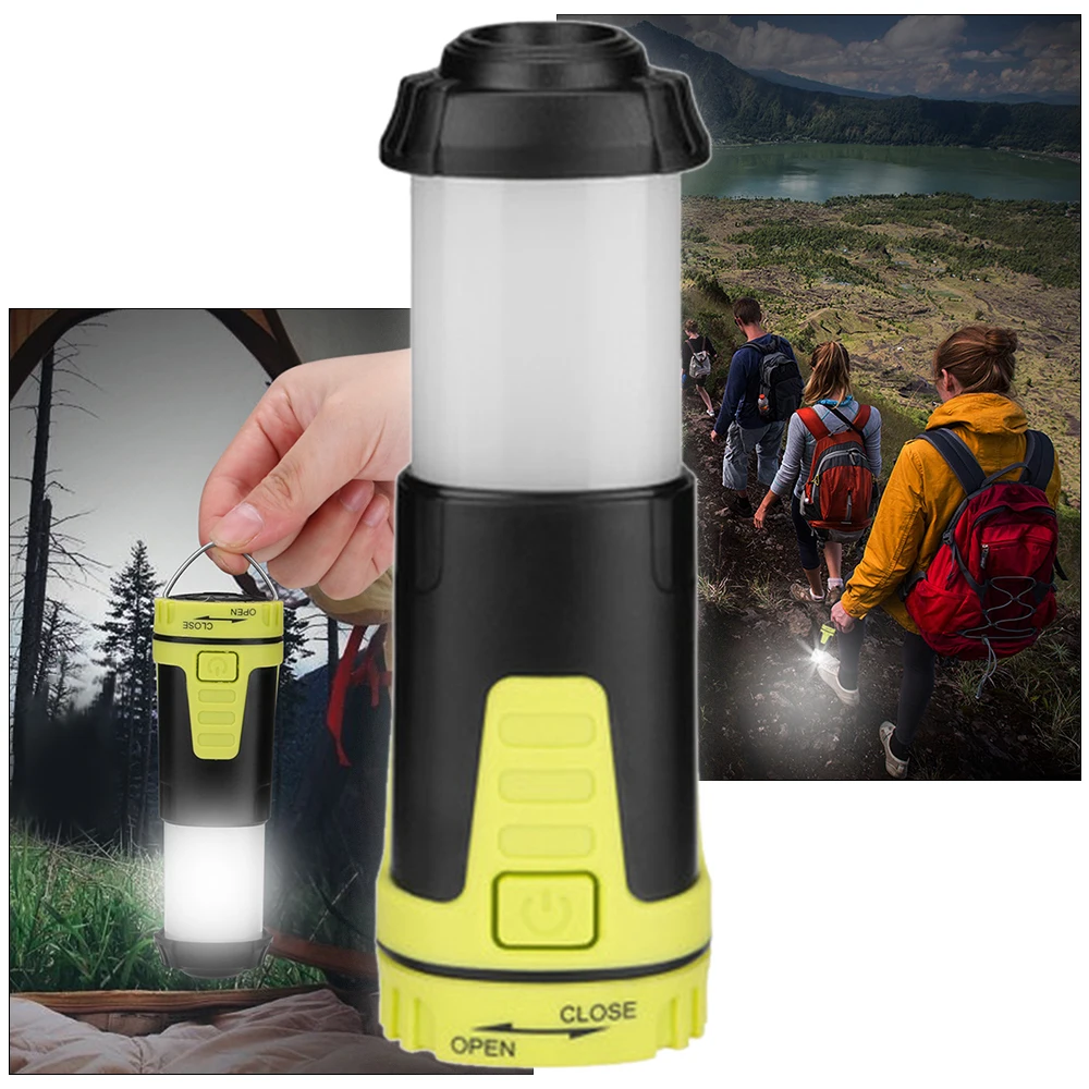 

Camping Tent Light Mini Telescopic Portable Emergency Maintenance Light Outdoor Household Night Fishing Light with Hook Magnetic