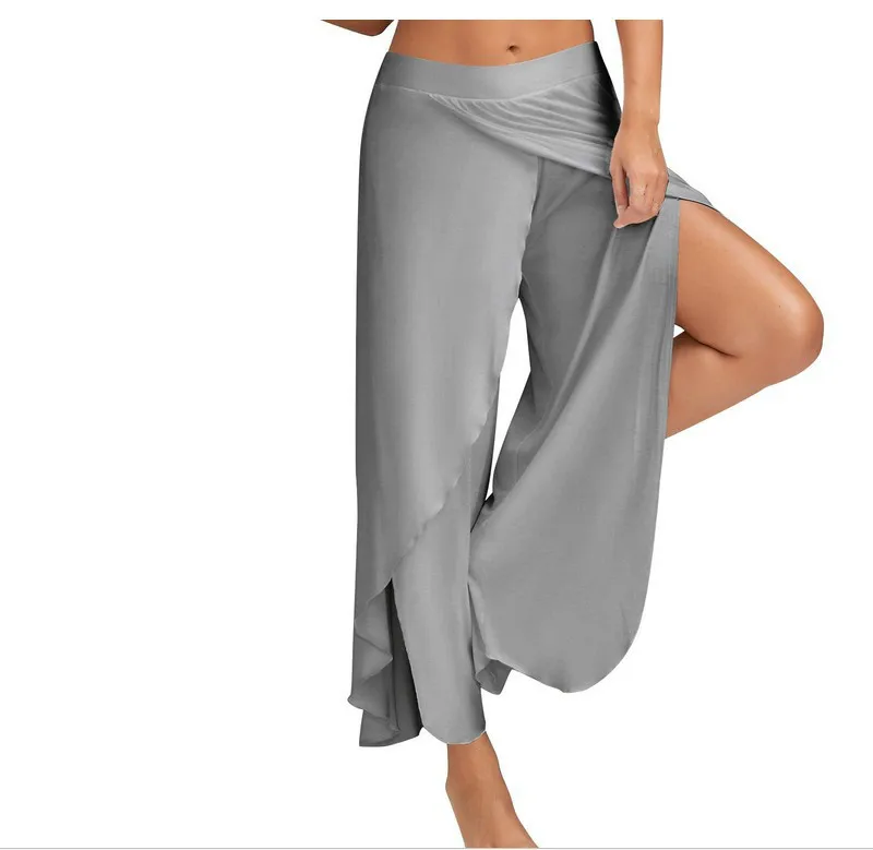 Best Selling Women Sportswear Female Fitness Pants Multicolor Girls Wide Leg Hot Thin Elastic Loose Training Plus Size 5xl | Женская