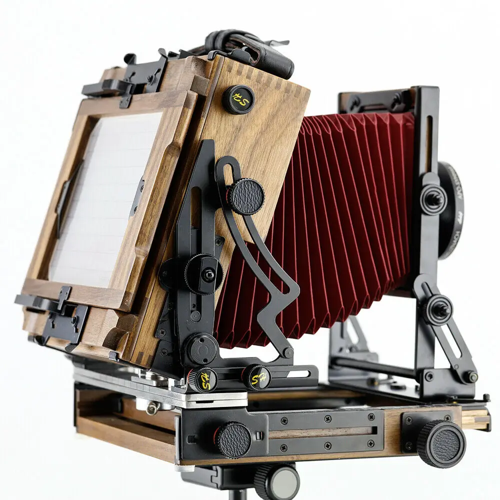 Shen Hao SH HZX 45-F ореховое дерево 4x5 поле Складная широкоформатная пленочная камера
