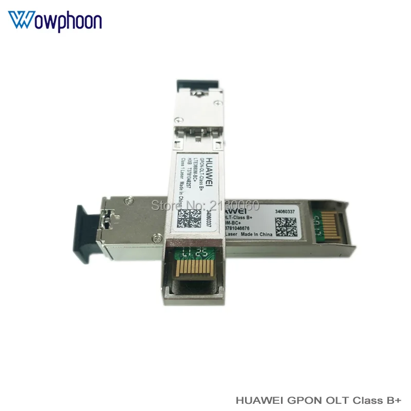 10Pcs Free shipping Huawei GPON-OLT-Class B+ SFP Modules with Singlemode Single fiber Tx 1490nm Rx1310nm SC connector | Мобильные
