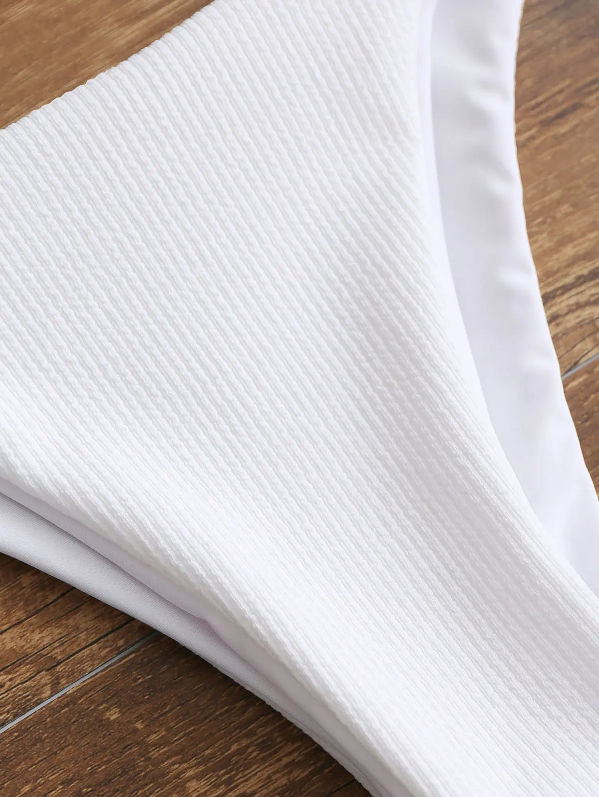 ZAFUL Сексуальные Купальники галстук Плетеный ребристые вырез комплект бикини