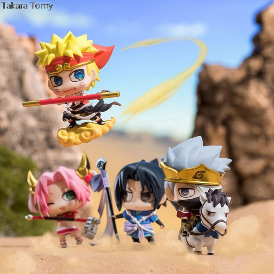 4 шт./компл. Naruto Cosplay Journey to the West Version Симпатичные фигурки модели игрушек|Игровые и