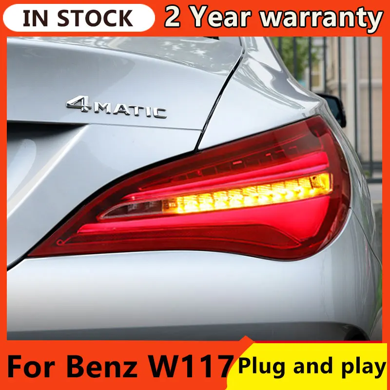 Задний фонарь для Benz W117 2014-2019 CLA180 CLA200 CLA300 Задние фонари Светодиодные