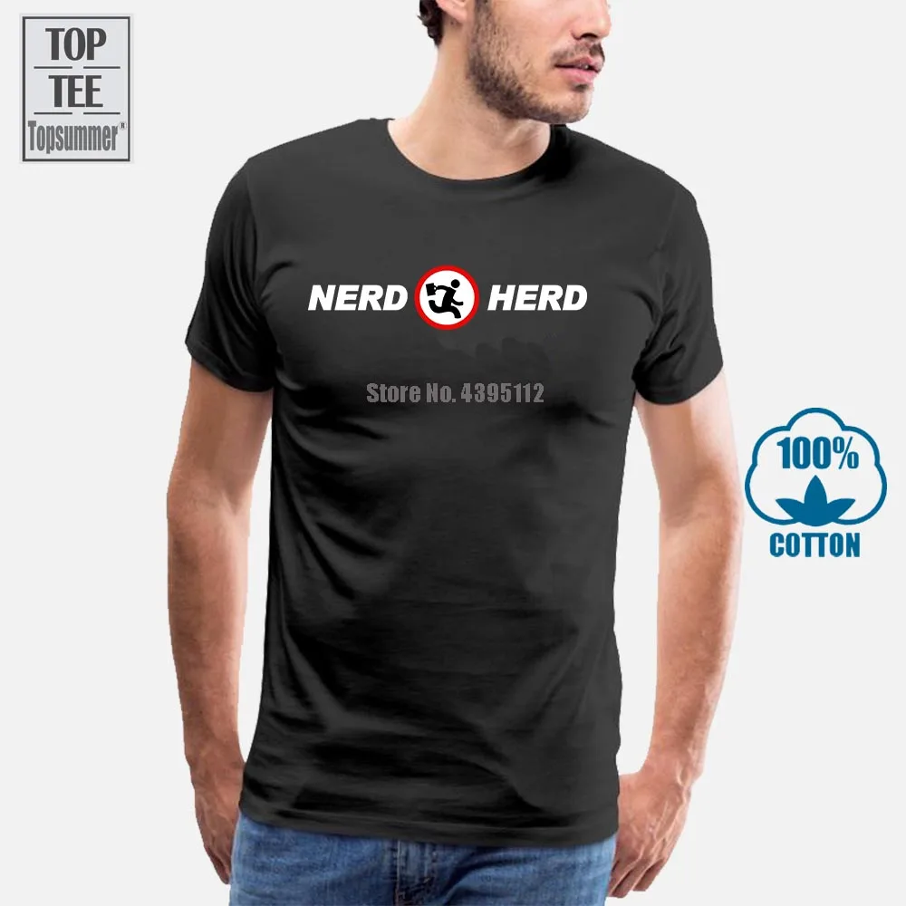 

T-Shirt Nerd Herd Serie Tv Chuck Bartowsky T1114 Cool Casual Pride T Shirt Men Unisex New Fashion Tshirt Loose Size Top Ajax