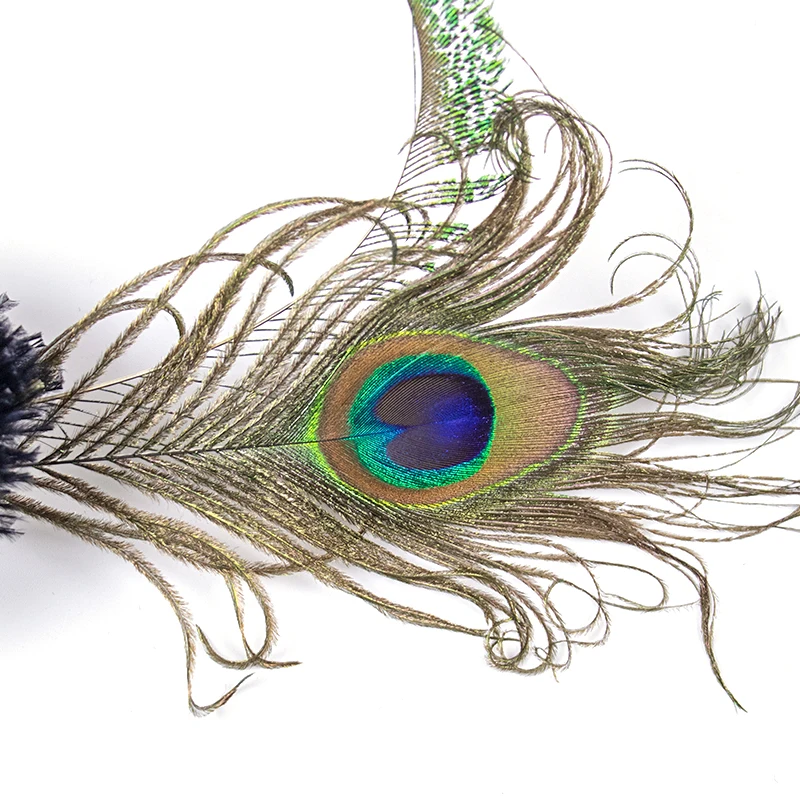 С принтом большие глаза павлиньи перья цветы корсаж сделай сам свадебное