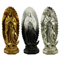 1pc madonna blessed saint virgin mary statue figure sculpture virgin mary figurine for home decor