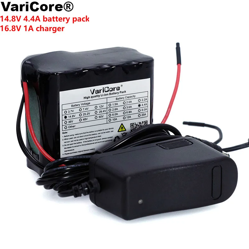 VariCore 14 8 В 4400 мАч 18650 литий-ионный аккумулятор ночная рыболовная лампа нагреватель