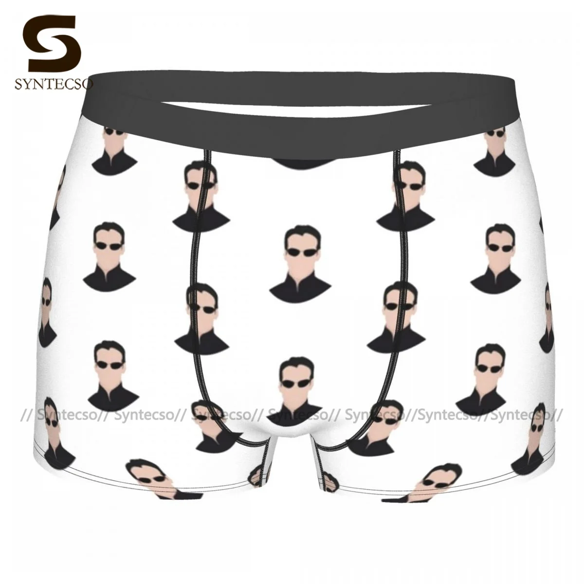 

John Wick Underwear Customs Polyester Sublimation Trunk Trenky Males Classic Boxer Brief