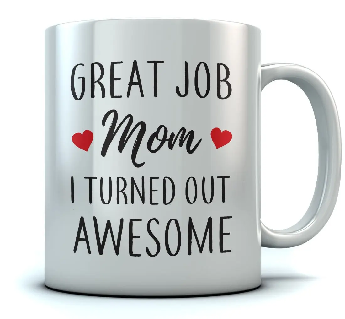 Gifts for Mom Funny Mug Great Job Best Christmas Gift | Дом и сад