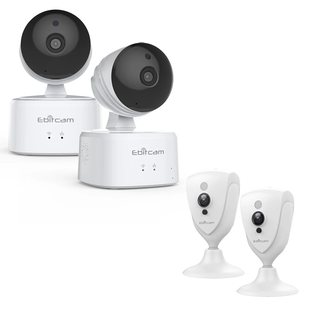 Беспроводная система безопасности Ebitcam 1080p Cloud Wifi CCTV камера комплект ip камер PTZ