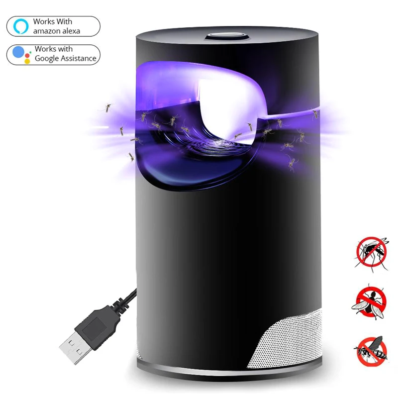 НОВАЯ безопасная фоткаталитическая лампа-убийца комаров Светодиодная лампа