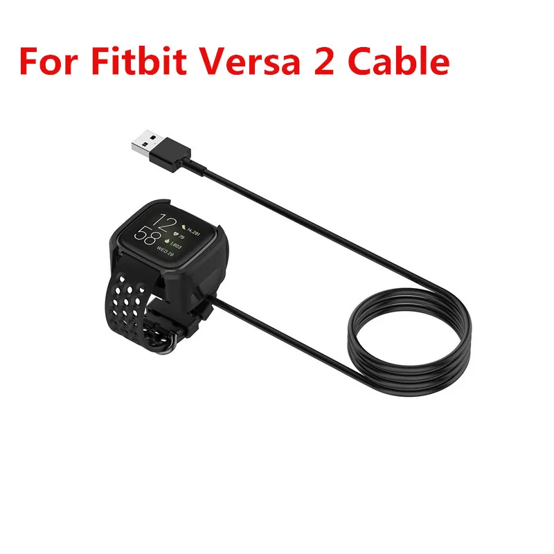 

Магнитное зарядное устройство USB для Fitbit Versa 2 3 Lite Sense, 1 м
