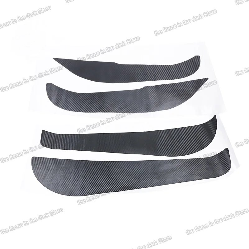 Lsrtw2017 углеродное волокно ПВХ автомобильная дверь Противоударная пленка наклейка