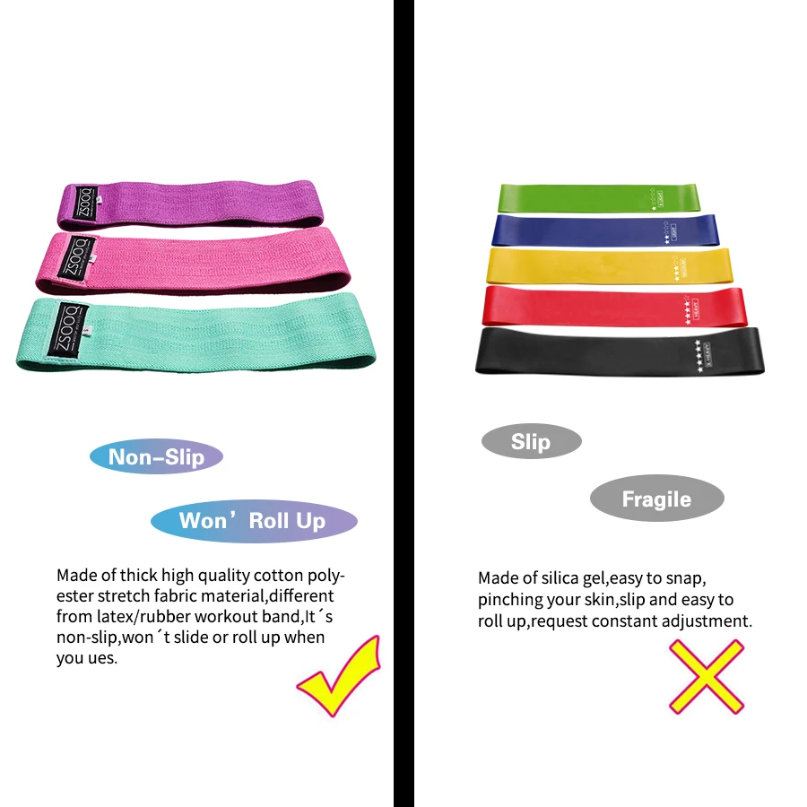 Тканевые Эспандеры для занятий фитнесом эластичная лента упражнений в домашних