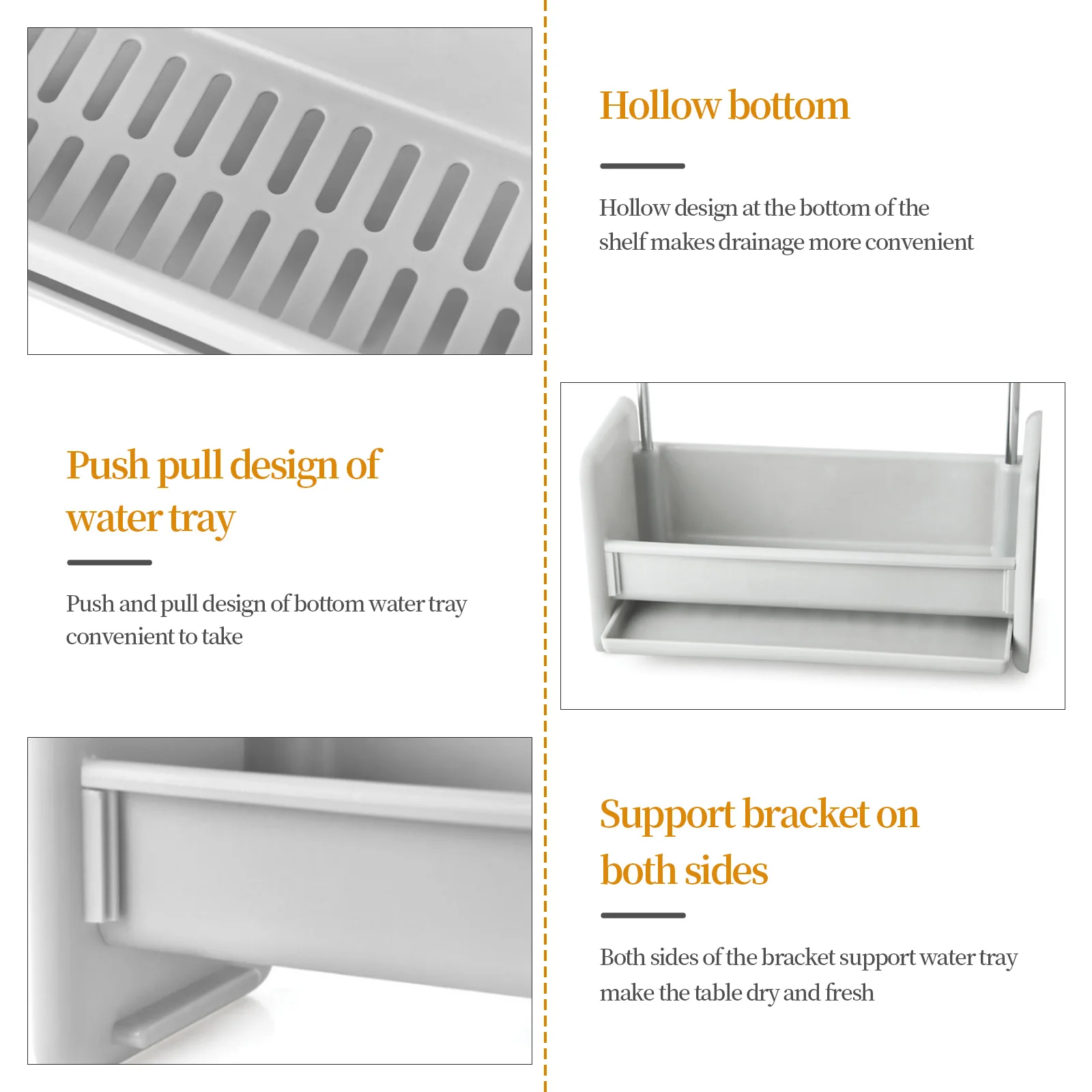 

Kitchen Sink Shelf Soap Sponge Drain Rack Storage Organizer Caddy Draining Towel Rack Tidy Utensils Kitchen Storage Accessories