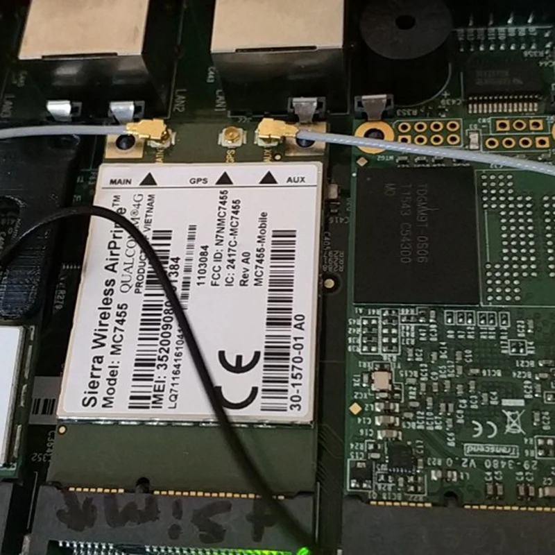 MC7455 LTE 4G карта Mini PCI-E FDD-LTE TDD-LTE модуль Cat6 для ноутбука | Сетевые карты