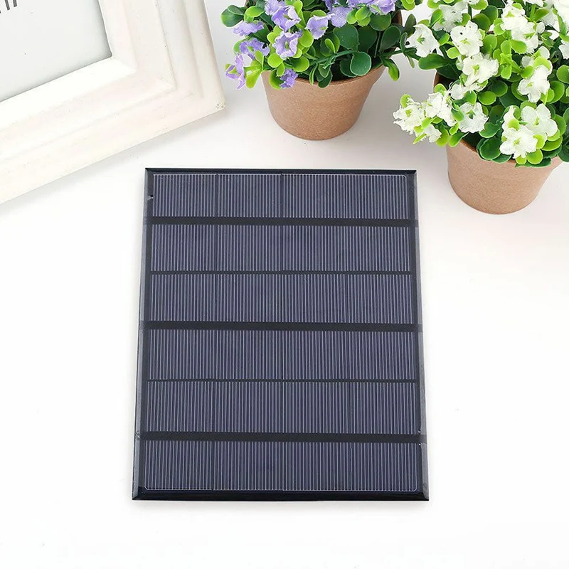 Горячая солнечная панель система зарядное устройство 3 5 W 6V зарядка для банк