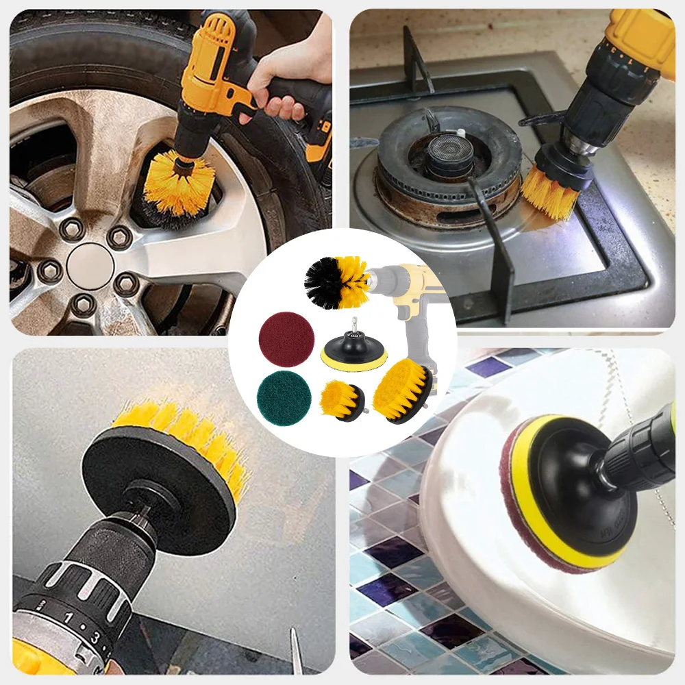 Набор насадок для электродрели инструмент удаления пыли кухни ванной комнаты