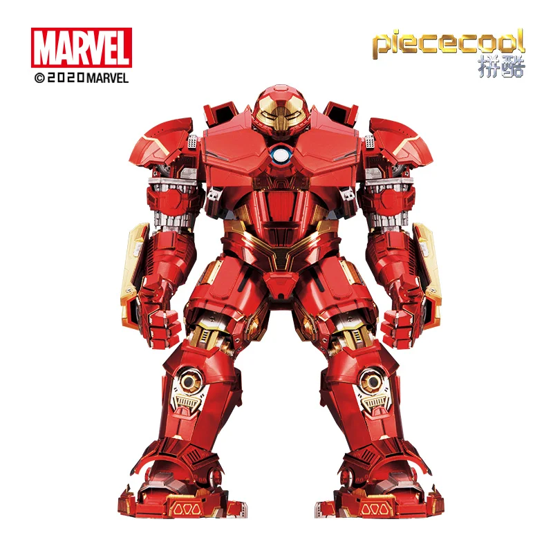 Piece cool 3D Metal Puzzle Big red robot model KITS Assemble Jigsaw DIY Gift Toys For Children | Игрушки и хобби