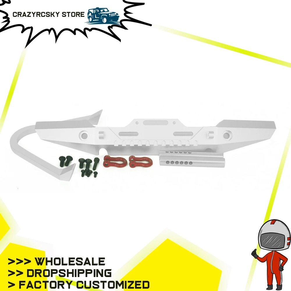 Передний бампер Rc Hobby модель автомобиля 1:10 Hpi Venture Fj Cruiser Crawler Traxxas Trx 4 Axial Scx10|Детали