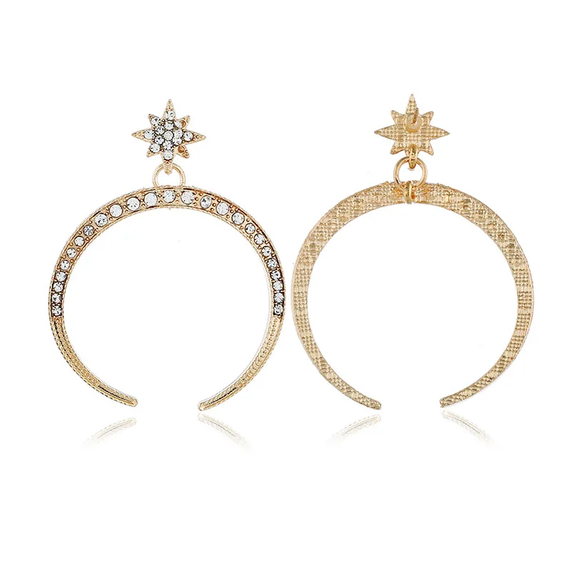 

Fashion Classic Earrings for women or girls Star And Moon Female fashion earring