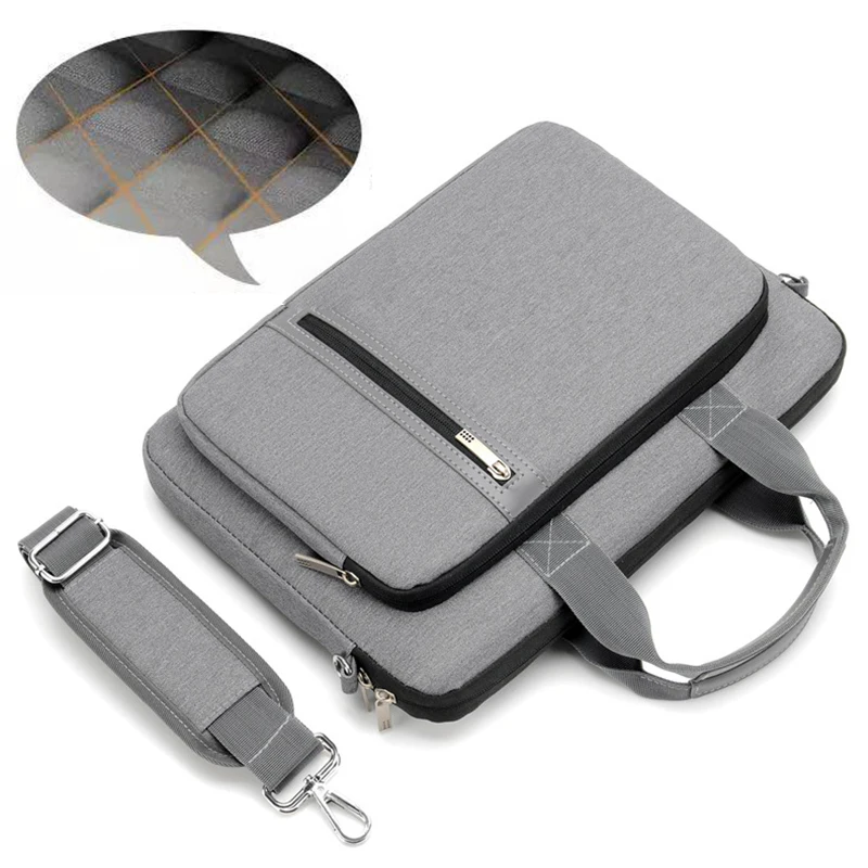 

Laptop bag Sleeve Case Protective Shoulder Bag Notebook Handbag Cover For 13 14 15.6 17.3 inch Macbook Air Pro ASUS Acer HP Dell